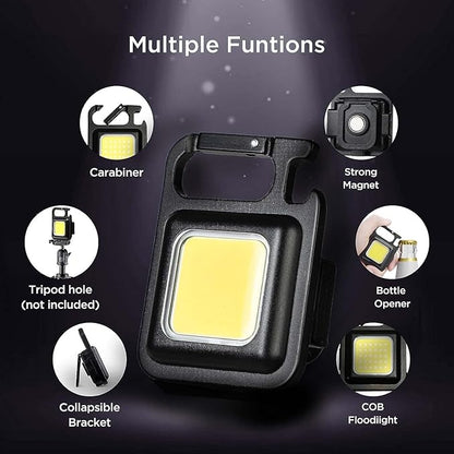 Keychain LED Light™| Rechargeable Emergency Light