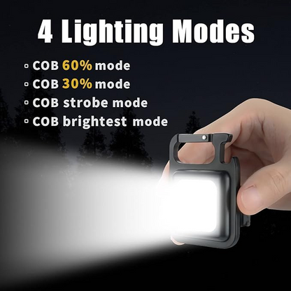 Keychain LED Light™| Rechargeable Emergency Light