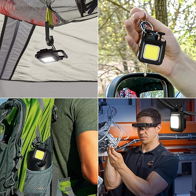 Keychain LED Light™| Rechargeable Emergency Light