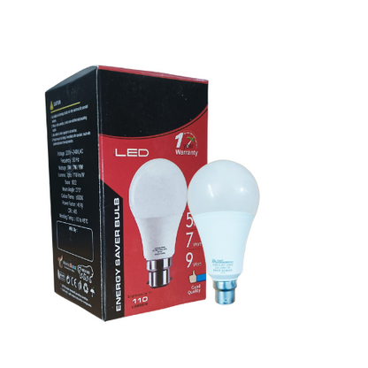 LED Bulb 9W| Cool Day Light (6500K) | Pack of 10