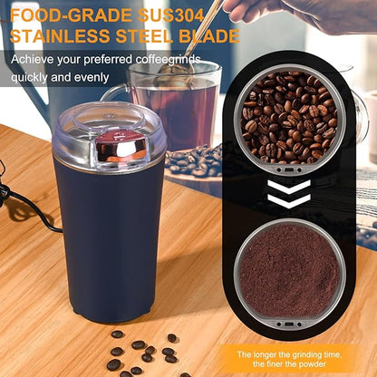 Electric Coffee Grinder™|200W with Stainless Steel Blades